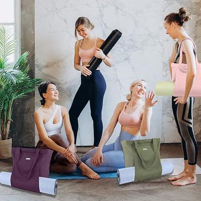  Cwokarb Yoga Mat Bag, Yoga Bags and Carriers Fits All Your  Stuff, Yoga Tote Bag for Gym, Pilates, Workout, Beach, Travel and Office :  Sports & Outdoors