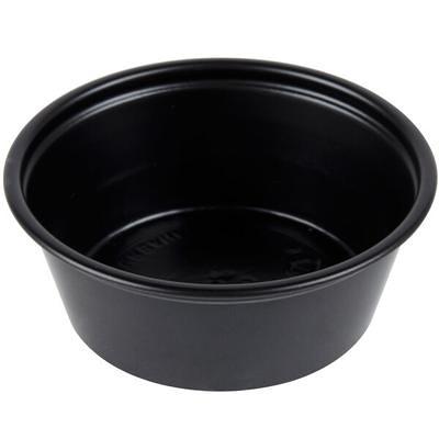 Solo SCCLDSS23 Wide Sauce / Portion Cup Snaptight Lid for 2.5 oz. and 3.5  oz. Cups - 100/