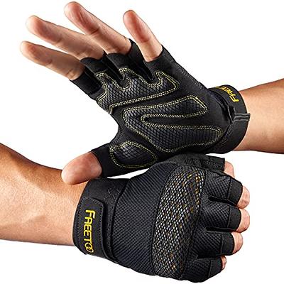 Fitness Gloves Grip Power Pads PRO - Lifting Grips The Alternative To Gym  Workout Gloves 