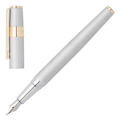 Hugo Boss Chevron Fountain & Ballpoint Pen Set