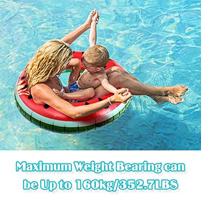 MoKo Watermelon Pool Floats for Kids Adults, Inflatable Swim Rings