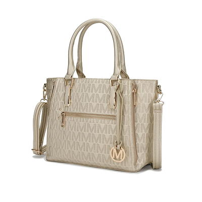 MKF Collection Fula Signature Satchel Handbag by Mia K. 