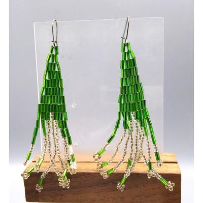 Emerald Green Tassel Earrings, Mini Tassel Earrings, Kelly Green Earrings,  Irish St Patricks Day Earrings, Tassle Earrings, Long Tassel - Etsy