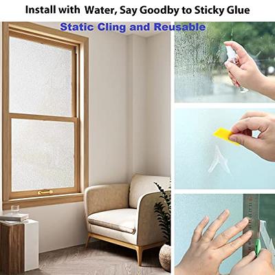 Window Sticker Privacy Protection Self Adhesive Home Decor Glass