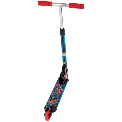 Huffy Marvel Spider Man Electro Light Inline Kick Scooter for Boys