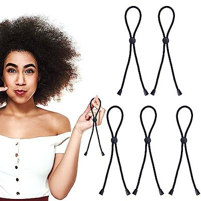 5 PCS Adjustable Hair Tie, Afro Puff Hair Tie Satin Puff Pull Natural Hair  Afro Headbands Hair Accessories for Curly Hair Tie Ponytail Holders - Yahoo  Shopping