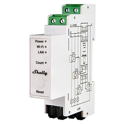 Tropical Price – Shelly 3EM, WiFi 3 Channel Smart Energy Meter With  Contractor Control Relay Switch, Home Automation, Compatible with Alexa &  Google Home, iOS Android App, No Hub Required