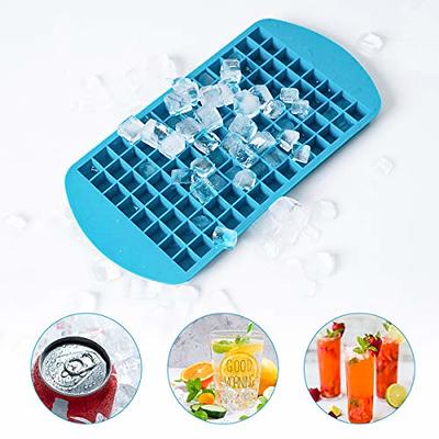 Silicone Ice Cube Tray - Small Square Ice Maker For Diy Ice And Chocolate  Molds - Kitchen Accessory For Easy Freezing And Serving - Temu