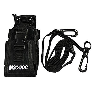 VIPERADE Radio Holster, MOLLE Radio Pouch for Vest, Universal Walkie Talkie Holster  Radio Holder for Duty Belt, Police Radio Holder Tactical Radio Pouch for  Baofeng, Motorola Black