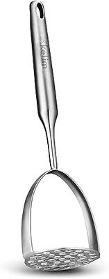 Stainless Steel Potato Masher For Non-stick, Sturdy And Durable Whole  Shaped Food Masher Hand Kitchen Aid, Avocado Masher Kitchen Tool Dishwasher  Safe