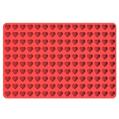 sofliym Mini Heart Silicone Molds for Chocolate, Hard Candy, Cream Cheese  Mint Molds with Scraper (small heart) - Yahoo Shopping