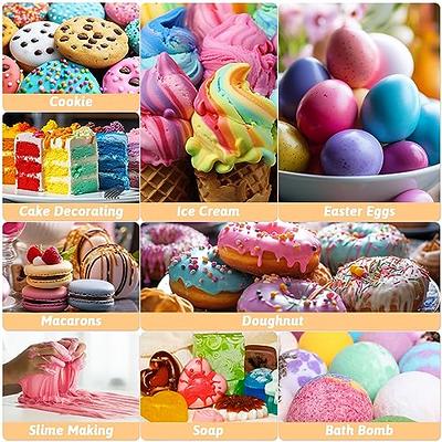 Food Coloring Markers, 6 PC Edible Pen Set for Decorating, Drawing & Coloring on Cakes, Waffles, Pancakes, Cookies, Eggs, Breads & More w/ Fine
