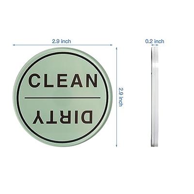 CONMOTO Clean Dirty Magnet for Dishwasher,Kitchen Dishwasher Magnet Clean  Dirty Sign,Non-Scratch/Easy to Read & Slide Dirty Clean Dishwasher Magnet  with 2 Double-Sided Stickers - Yahoo Shopping