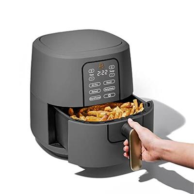 Beautiful 6 Quart Touchscreen Air Fryer, White Icing by Drew Barrymore