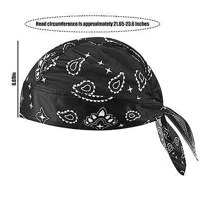 Doo Rag Bicycle Skull Caps Helmet Liner Cooling Hat Cap Summer Sweat  Wicking Beanie Cap Hat for Women & Men, Paisley-6, One Size price in Saudi  Arabia,  Saudi Arabia