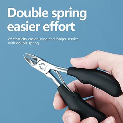 Professional Toenail Clippers for Thick Nails for Seniors - Thick Toenail  Clippers for Men - Large Handle for Easy Grip + Sharp Stainless Steel -  Best