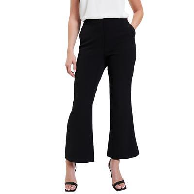 Plus Size Women's June Fit Wide-Leg Corner Office Pants by June+