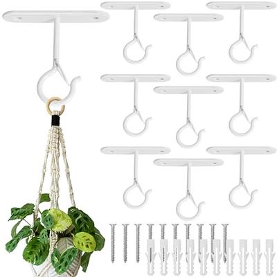 rumdraw Hanging Planter Brackets ，Outdoor Plant Hanger Hook, 7.5 Victorian  Heavy Duty Iron Wall Hooks for Bird Feeders, Lanterns, Wind Chimes, Patio  Decor - Black - Yahoo Shopping