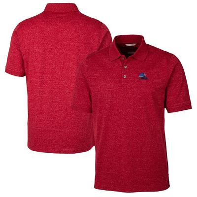 Philadelphia Phillies Cooperstown Cutter & Buck Advantage Tri-Blend Space  Dye Mens Polo - Cutter & Buck