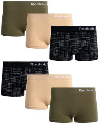  Reebok Womens Underwear - 6 Pack Seamless Long Leg