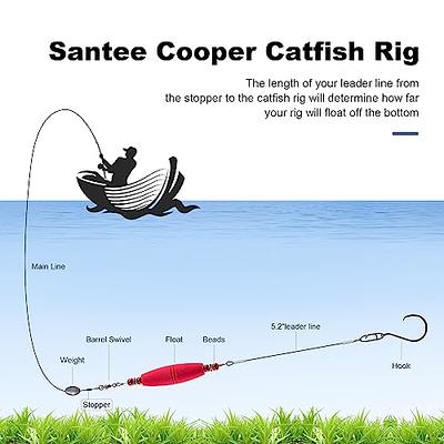 Catfish Float Rigs Fishing Bobbers Popping Cork Tackle Catfishing