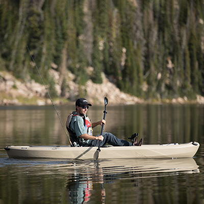 Lifetime Tamarack Angler Sit on Top 10ft Kayak (Paddle, Rod Holder  Included)