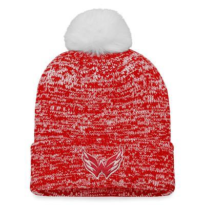 Women's Fanatics Branded Red Washington Capitals Retro Script Cuffed Knit  Hat with Pom - Yahoo Shopping