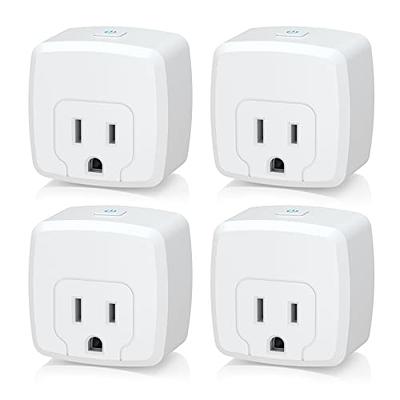 UltraPro Smart Plug WiFi Outlet, Smart Home, Smart Switch, Smart Outlet,  Works With Alexa, Echo & Google Home, No Hub Required, App Controlled, ETL