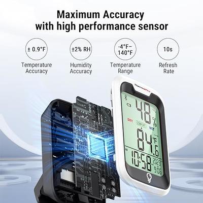 2-Probe BlueTooth Thermometer with Monitor, ThermoPro