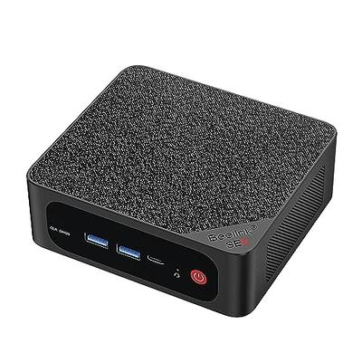 Beelink SER5 PRO Mini PC, Mini Desktop Computer with AMD Ryzen 7  5700U(8C/16T, Max