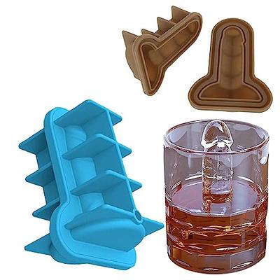 DAYHAP Ice Cube Tray with Lid Ice Trays for Freezer Ice Maker Mold with  Container 60