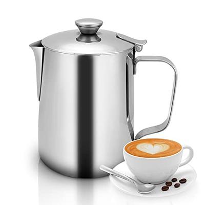 Zulay Kitchen - Stainless Steel Milk Frothing Pitcher (20oz)
