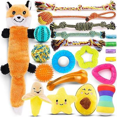 Dog Chew Toys, Dogs Training Treats Teething Rope Toys with