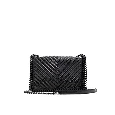 aldo black greenwald bag