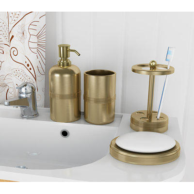 Almerindo Resin 7 Piece Bathroom Accessory Set