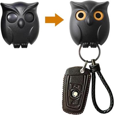 Owl Key FOB Ring - Key Chain Decoration for bags with clasp