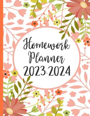 Homework organizer: Daily Homework Organizer For Students, homework  planner 2023-2024, college homework planner