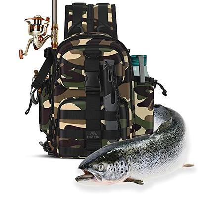 Fishing Tackle Bag Sling Backpack Waterproof Lure Fly Carp Storage