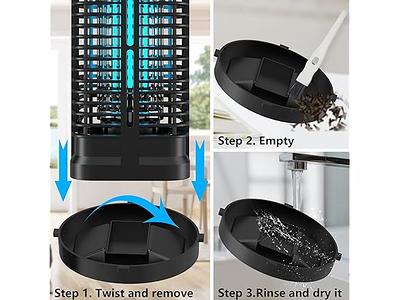 BLACK+DECKER Indoor/Outdoor Bug Zapper Mosquito and Fly Trap CY