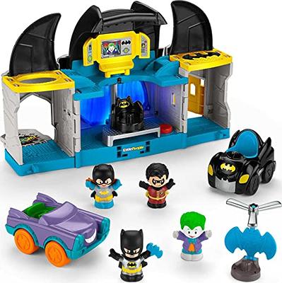 Fisher-Price DC Batwheels Light-Up 1:55 Scale Toy Cars, Bam the Batmobile &  Buff, 2 Pieces 