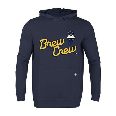 Nike Men's Atlanta Braves Navy Springer Short Sleeve Hoodie