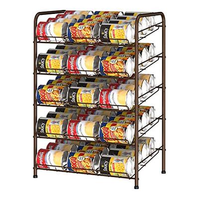 NANANARDOSO Can Organizer for Pantry, 3 Tier Can Dispenser Rack Holds up to  72 Cans, Can Storage Organizer Holder for Canned Food Storage Kitchen  Cabinets or Pantry Shelf Countertop, Silver 