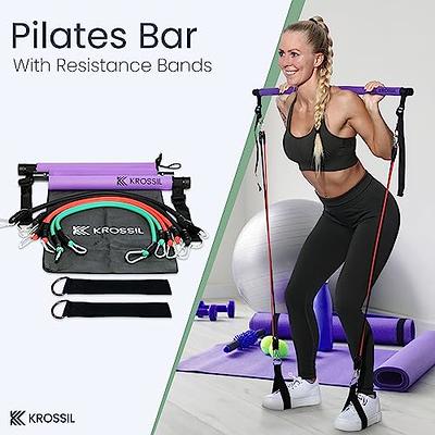 Portable Extra Heavy Home Gym Resistance Band Bar Set with 4 Stackable  Resistance Bands,Detachable Full Body Workout Equipment Exercise Bar  Kit,500LBS 90cm Longer Bar With Bands,Workout Guide Included - Yahoo  Shopping