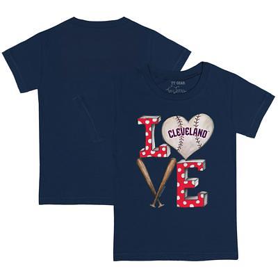 Infant Tiny Turnip Navy Atlanta Braves Baseball Cross Bats T-Shirt