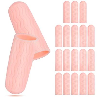  Healifty 60 Pcs Silicone Finger Cot Rubber Fingertip