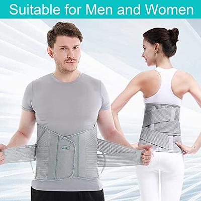 Wellco XL Breathable Back Support Belt for Men & Women Anti-Skid