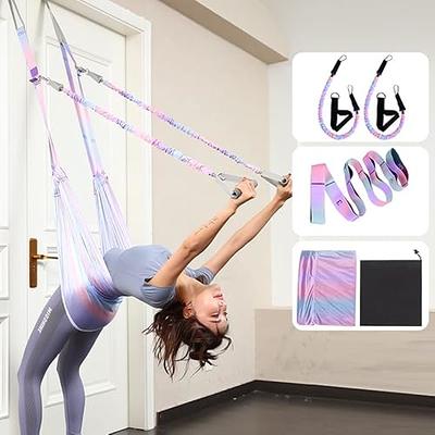 Waist Back Leg Stretch Strap at Door Hanging, Leg Stretch Strap Assist  Trainer for Stretching Back Bend Split Inversion Strap Gravity Yoga for  Fitness