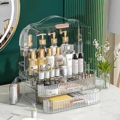 Syntus 3 Piece Set Stackable Makeup Organizers, 4.4'' Tall Acrylic Drawer  Organizer, Clear Plastic Cosmetics Storage Drawers for Vanity, Undersink,  Bathroom Organizer, Skincare, Kitchen Cabinets - Yahoo Shopping