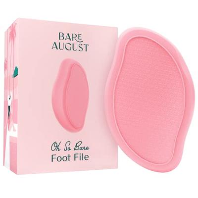 Bare August Glass Foot File Callus Remover- Heel Scraper & in Shower Foot  Scrubber Dead Skin Remover - Pedicure Foot Buffer for Soft Feet - Yahoo  Shopping