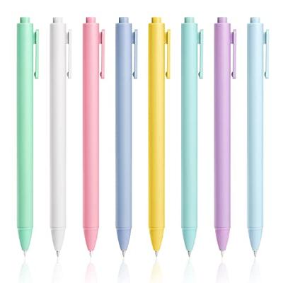 Gel Pen 5 Pack, 0.5mm Assorted Pens, Gel Ink Pens, Office Supplies,  Ballpoint Pen, Retract Pens, Fine Point, Smooth Writing Pens - AliExpress